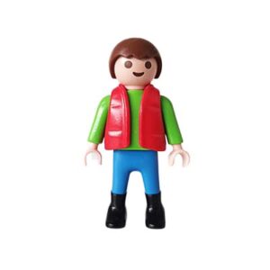 Playmobil Kind Jongen, Lange Broek, Blauw – Vrolijke Pim