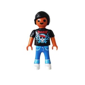 Playmobil Kind Jongen, Lange Broek, Blauw – Veterende Johannes