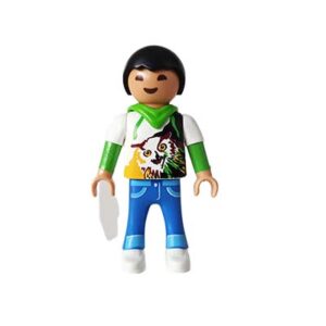 Playmobil Kind Jongen, Lange Broek, Blauw – Stoere Noah