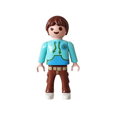 Playmobil Kind Jongen, Lange Broek, Bruin – Brave Johannes