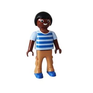 Playmobil Kind Jongen, Lange Broek, Bruin – Flinke Oscar