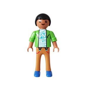 Playmobil Kind Jongen, Lange Broek, Bruin – Stoere Boaz