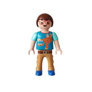 Playmobil Kind Jongen, Lange Broek, Bruin – Dappere Mats