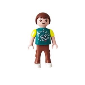 Playmobil Kind Jongen, Lange Broek, Bruin – Dappere Harry