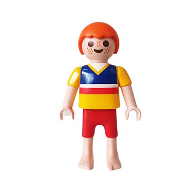 Playmobil Kind Jongen Korte Broek, Zwembroek, Rood – Energieke Zayn