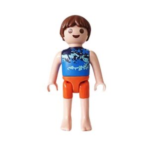 Playmobil Kind Jongen Korte Broek, Zwembroek, Rood – Gezellige Mohamed