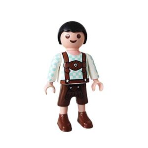 Playmobil Kind Jongen, Korte Broek, Bruin, Wit, Geel – Sympathieke Niek