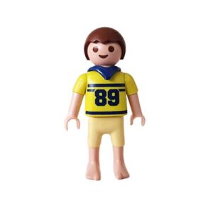 Playmobil Kind Jongen, Korte Broek, Bruin, Wit, Geel – Aardige Tygo