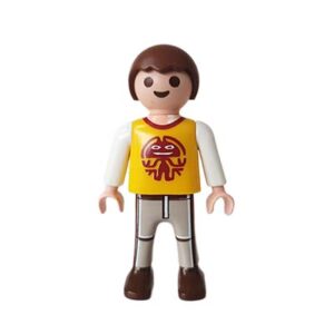 Playmobil Kind Jongen, Lange Broek Grijs Zwart – Leuke Mick