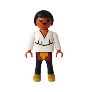 Playmobil Kind Jongen, Lange Broek Grijs Zwart – Grappige Tom