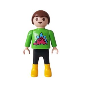 Playmobil Kind Jongen, Lange Broek Grijs Zwart – Vlotte Daan