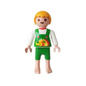 Playmobil Kind Jongen, Korte Broek, Groen, Blauw – Sportieve Senn