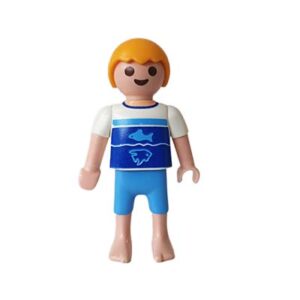 Playmobil Kind Jongen, Korte Broek, Groen, Blauw – Slimme Jayden