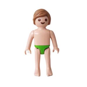 Playmobil Kind Jongen, Korte Broek, Groen, Blauw – Energieke Levi