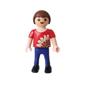 Playmobil Kind Jongen Lange Broek Groen Blauw - Stoere Dean