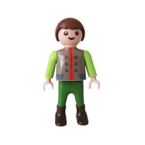 Playmobil Kind Jongen Lange Broek Groen Blauw – Flinke Mohammed