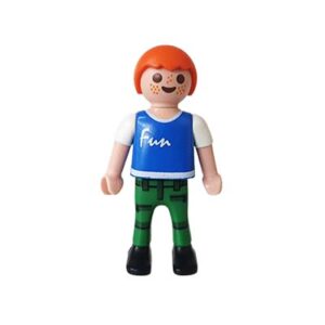 Playmobil Kind Jongen Lange Broek Groen Blauw – Veterende Harry