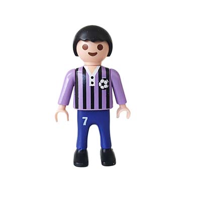 Playmobil Kind Jongen Lange Broek Blauw – Stoere Lex