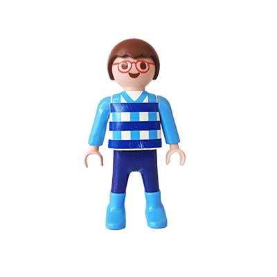 Playmobil Kind Jongen Lange Broek Blauw – Lollige Dean
