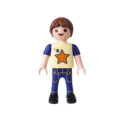 Playmobil Kind Jongen Lange Broek Blauw – Slimme Mohammed