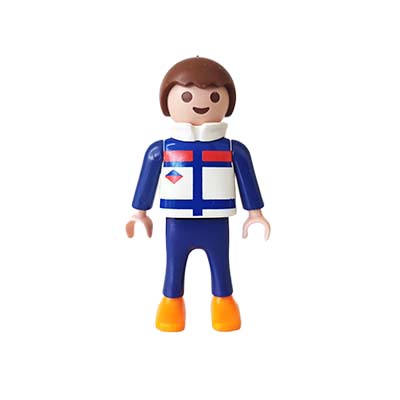 Playmobil Kind Jongen Lange Broek Blauw – Dappere David