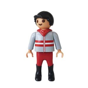 Playmobil Kind Jongen Lange Broek Rood Geel – Dierbare Hidde