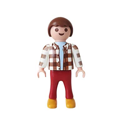 Playmobil Kind Jongen Lange Broek Rood Geel – Pittige Dani