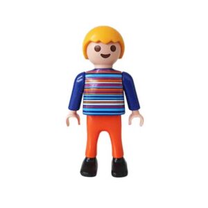 Playmobil Kind Jongen Lange Broek Rood Geel – Dappere Zayn