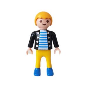 Playmobil Kind Jongen Lange Broek Rood Geel – Grappige Nathan