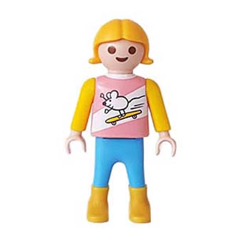 Playmobil Kind Meisje Broek lang Blauw – Pittige Nova