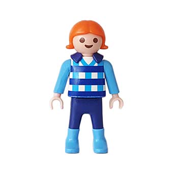 Playmobil Kind Meisje Broek lang Blauw – Energieke Maxime