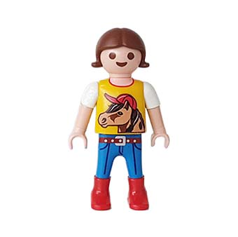 Playmobil Kind Meisje Broek lang Blauw – Vurige Skyler