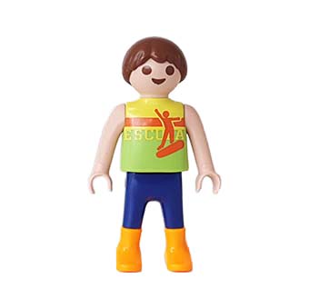 Playmobil Kind Meisje Broek lang Blauw – Creatieve Margot