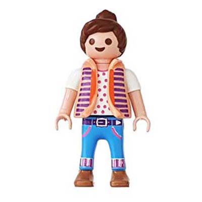 Playmobil Kind Meisje Broek lang Blauw – Enthousiaste Colette