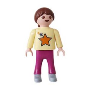 Playmobil Kind Meisje Broek lang Rood Paars – Betoverende Emma