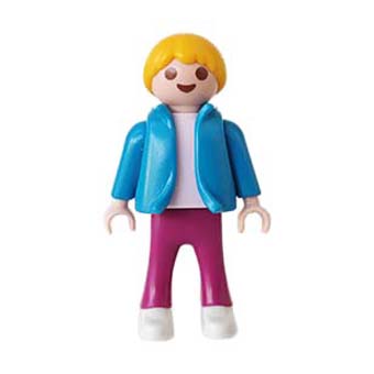 Playmobil Kind Meisje Broek lang Rood Paars – Moedige Mia