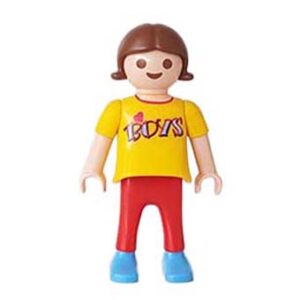 Playmobil Kind Meisje Broek lang Rood Paars – Zorgzame Klara