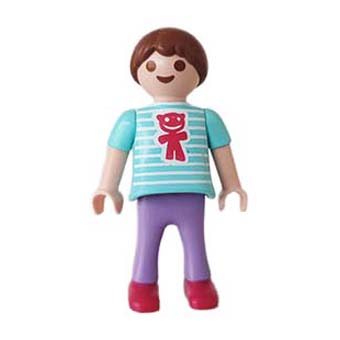Playmobil Kind Meisje Broek lang Rood Paars – Sprankelende Amelie