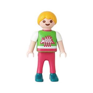 Playmobil Kind Meisje Broek lang Rood Paars – Voorbeeldige Lena