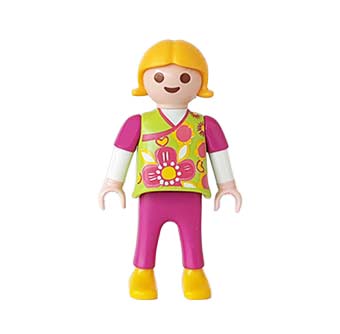 Playmobil Kind Meisje Broek lang Rood Paars – Macho Noé