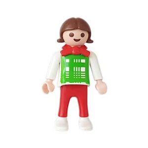 Playmobil Kind Meisje Broek lang Rood Paars – Grappige Lize
