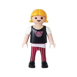 Playmobil Kind Meisje Broek lang Rood Paars – Komische Lotte
