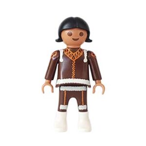 Playmobil Kind Meisje Broek lang Grijs Kaki Bruin – Intelligente Sophia