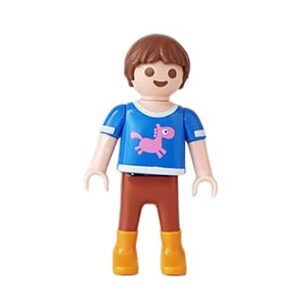 Playmobil Kind Meisje Broek lang Grijs Kaki Bruin – Vrolijke Charlotte