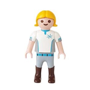 Playmobil Kind Meisje Broek lang Grijs Kaki Bruin – Onafhankelijke Scarlett