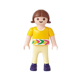Playmobil Kind Meisje Broek lang Geel – Gezellige Nova