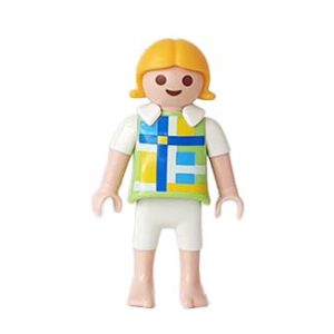 Playmobil Kind Meisje Broek kort Wit – Vrolijke Anita