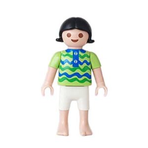 Playmobil Kind Meisje Broek kort Wit – Avontuurlijke Petra