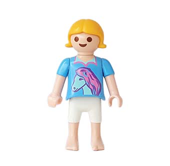 Playmobil Kind Meisje Broek kort Wit – Creatieve Sylvia