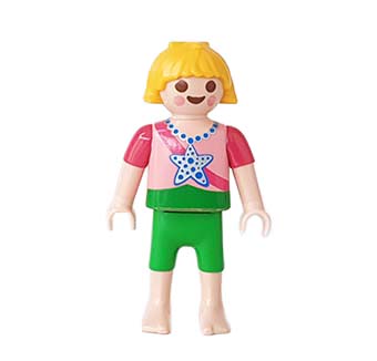 Playmobil Kind Meisje Broek Kort Groen – Vriendelijke Emily